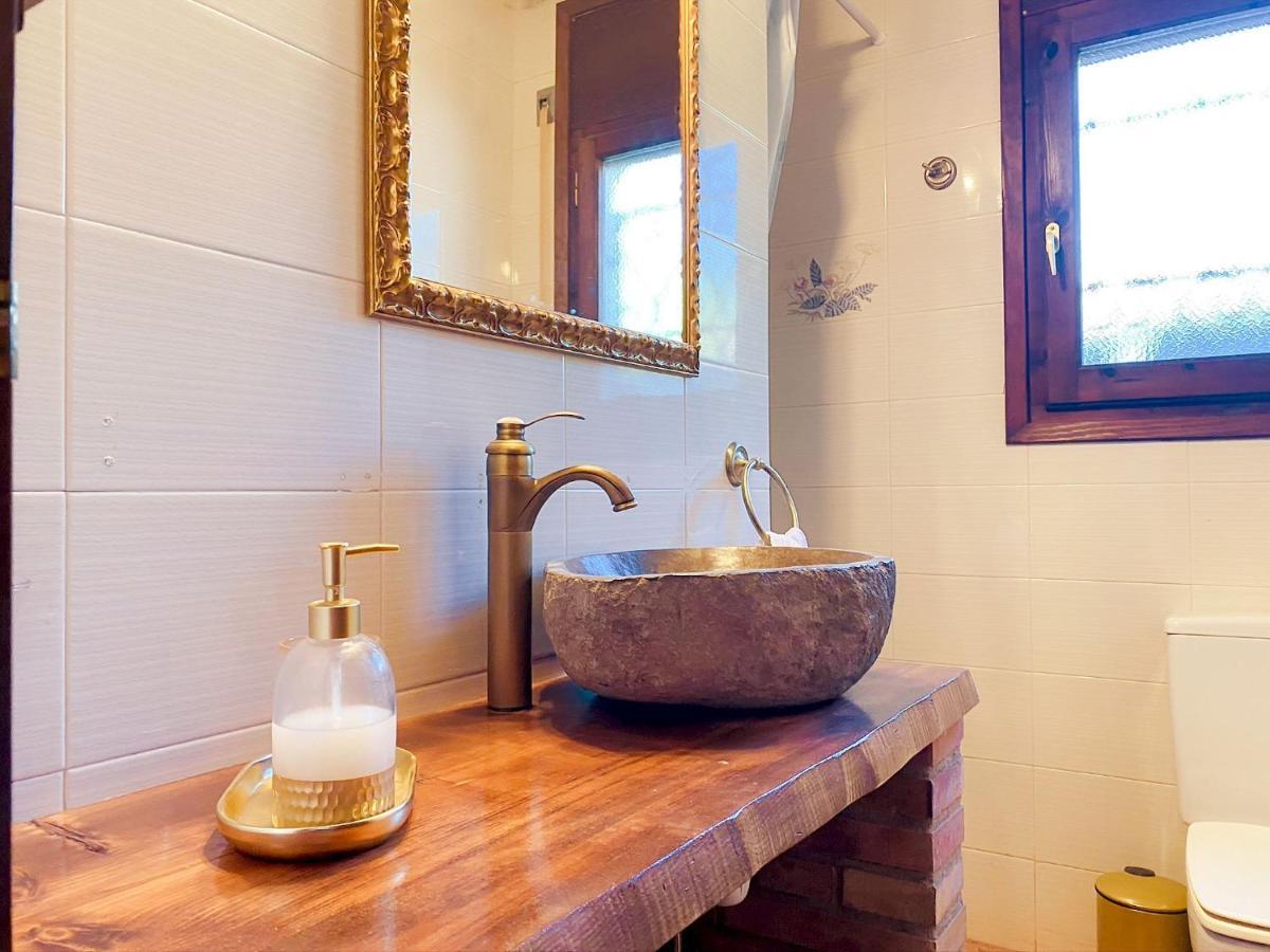 Villa Dos Calas - Bonita Villa De Estilo Rustico Y Piscina De Agua Salada ลาเมตยาเดมาร์ ภายนอก รูปภาพ