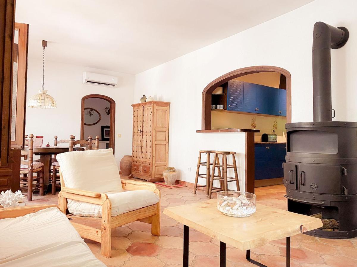 Villa Dos Calas - Bonita Villa De Estilo Rustico Y Piscina De Agua Salada ลาเมตยาเดมาร์ ภายนอก รูปภาพ