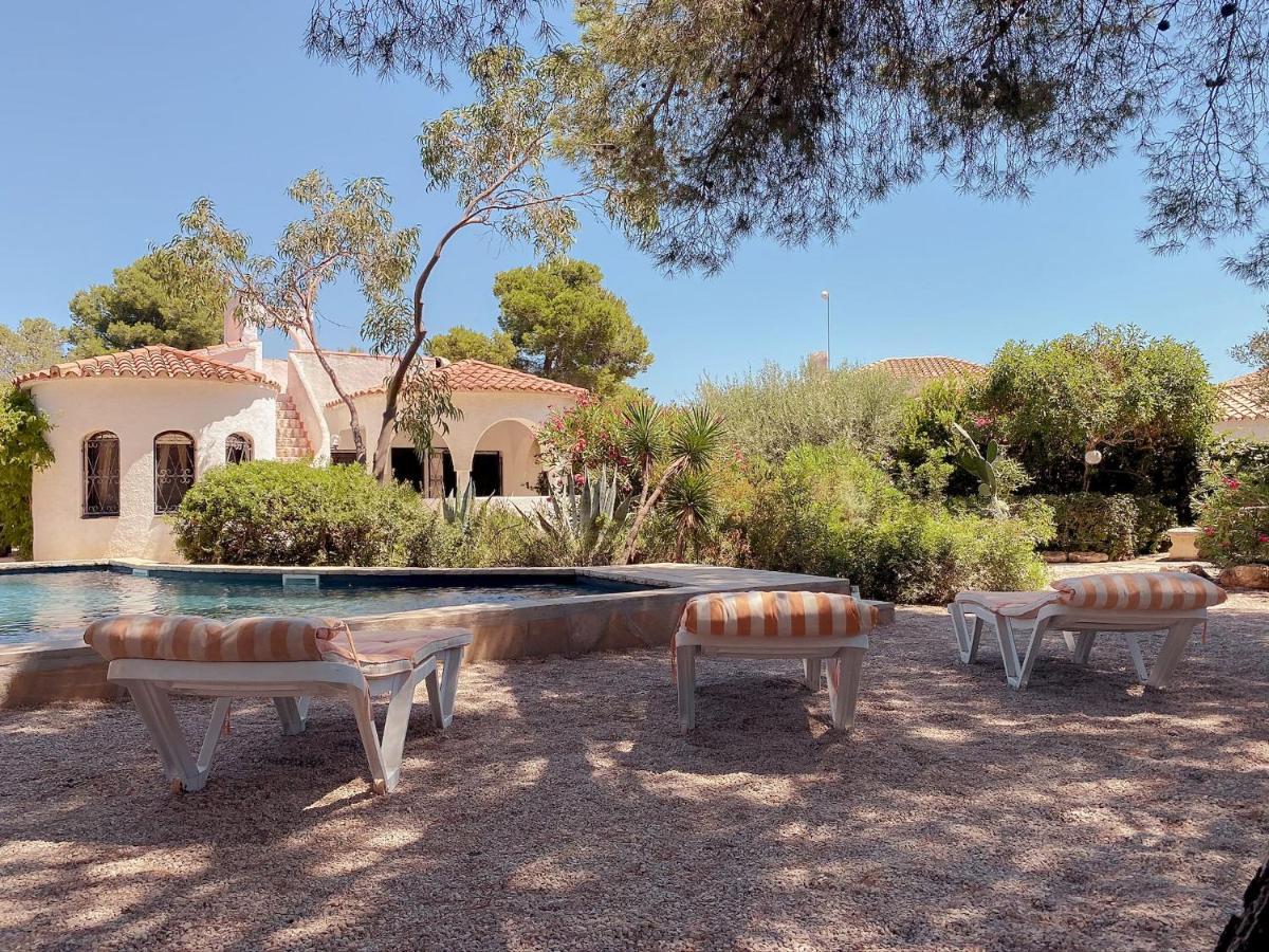 Villa Dos Calas - Bonita Villa De Estilo Rustico Y Piscina De Agua Salada ลาเมตยาเดมาร์ ภายนอก รูปภาพ