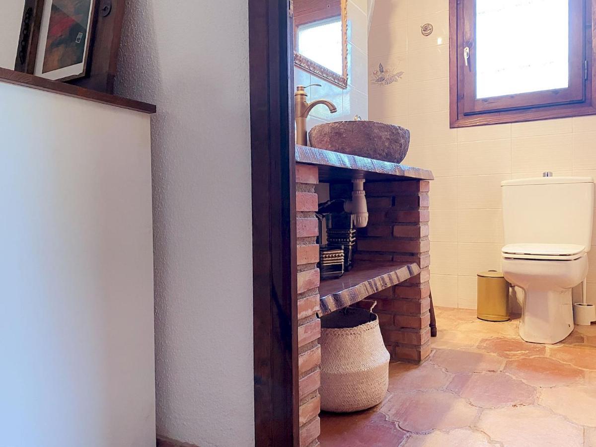 Villa Dos Calas - Bonita Villa De Estilo Rustico Y Piscina De Agua Salada ลาเมตยาเดมาร์ ภายนอก รูปภาพ