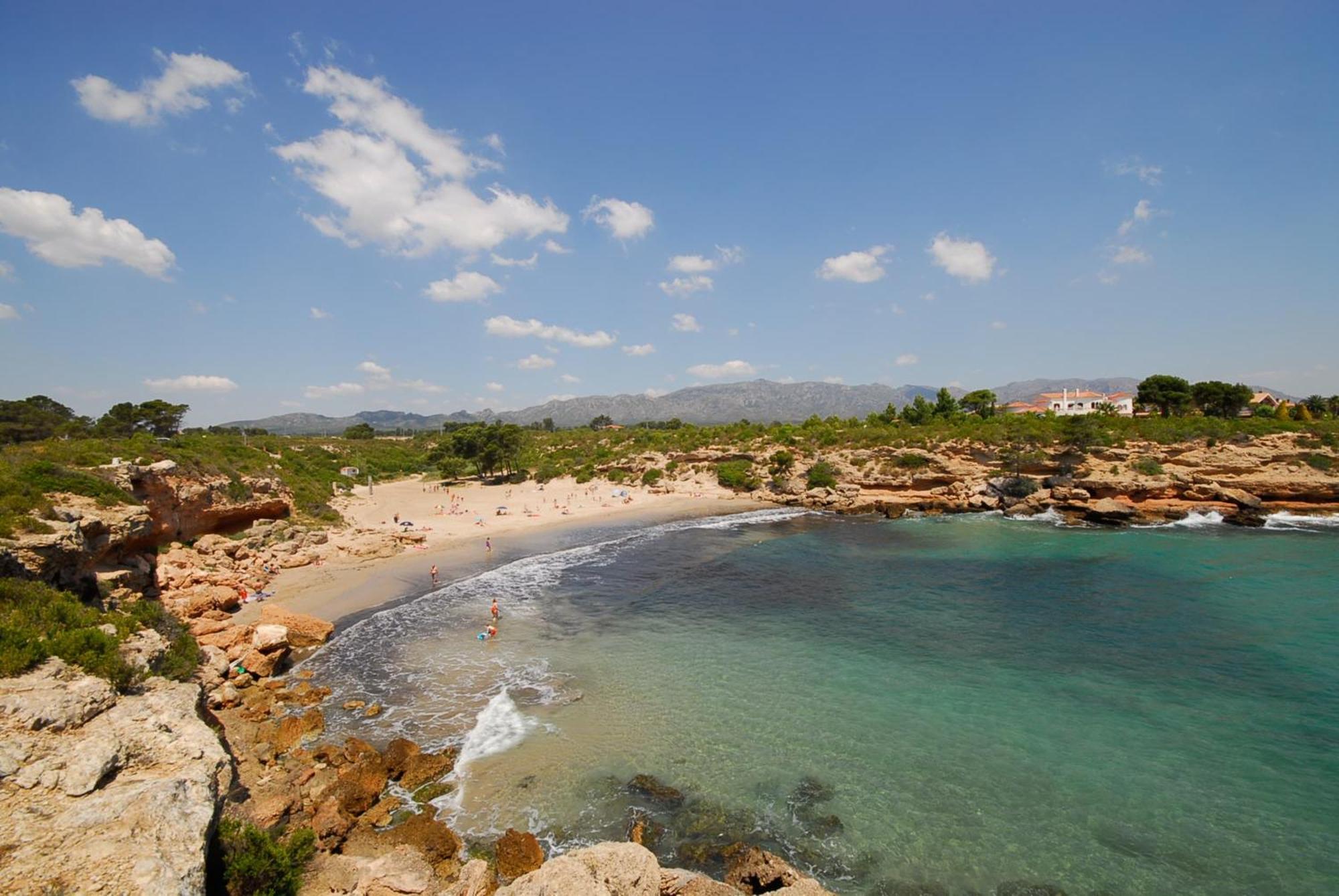 Villa Dos Calas - Bonita Villa De Estilo Rustico Y Piscina De Agua Salada ลาเมตยาเดมาร์ ภายนอก รูปภาพ