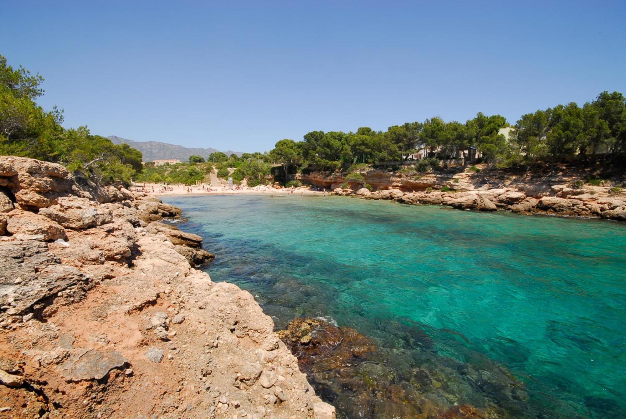 Villa Dos Calas - Bonita Villa De Estilo Rustico Y Piscina De Agua Salada ลาเมตยาเดมาร์ ภายนอก รูปภาพ