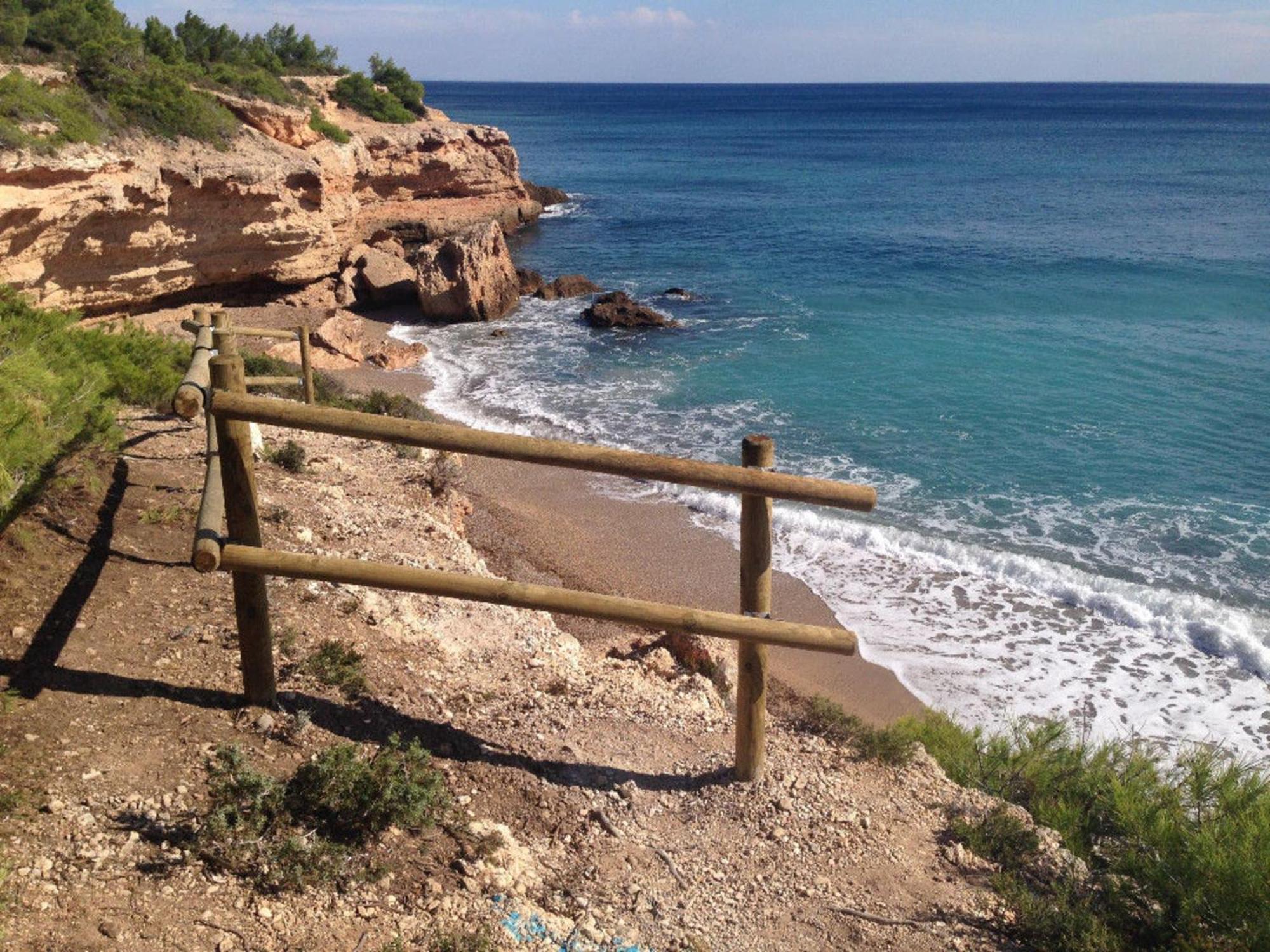 Villa Dos Calas - Bonita Villa De Estilo Rustico Y Piscina De Agua Salada ลาเมตยาเดมาร์ ภายนอก รูปภาพ